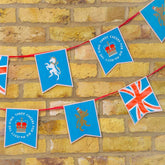 right-royal-spectacle-kings-coronation-paper-bunting-3m|ROYAL-BUNT|Luck and Luck| 1