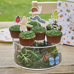bug-party-insect-cupcake-cake-toppers-x-12-childrens-party|BUG-111|Luck and Luck| 1