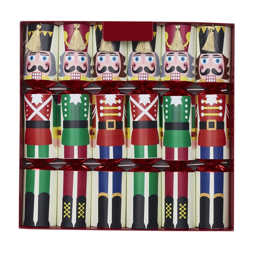racing-nutcracker-christmas-crackers-x-6-traditional-handfinished|72011|Luck and Luck|2