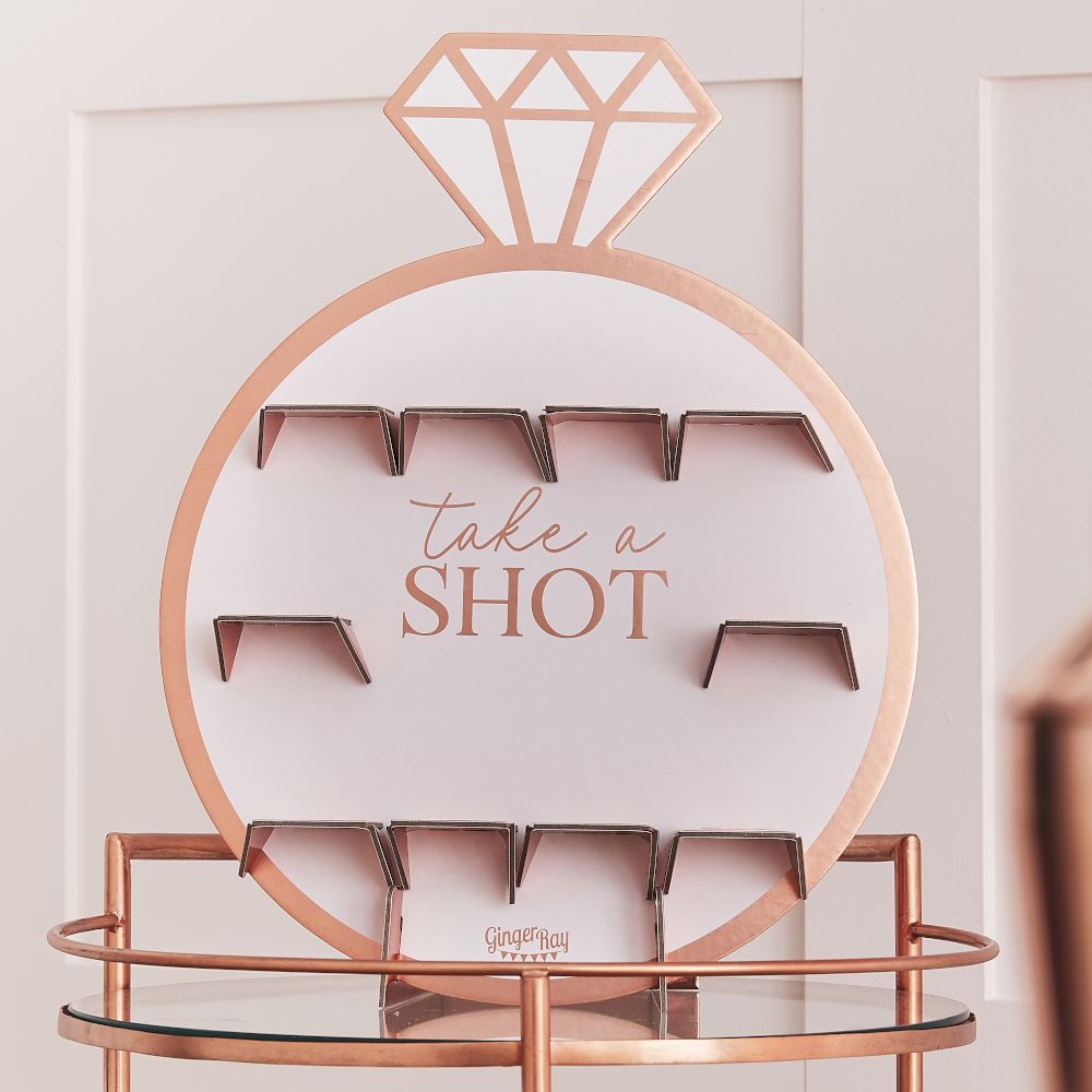 rose-gold-and-blush-pink-hen-party-drinks-shot-wall-drinking-games|HN814|Luck and Luck|2