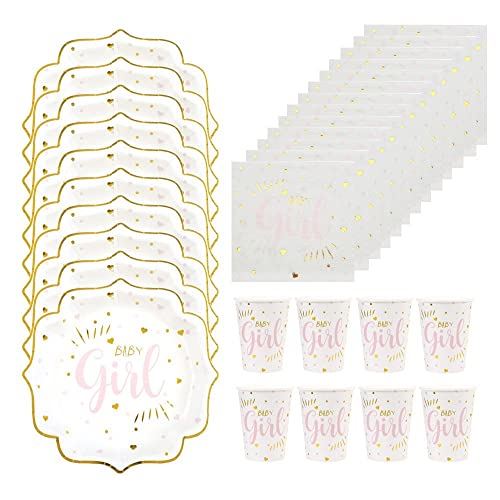 baby-shower-its-a-girl-party-pack-for-10-people|LLITSAGIRLPP|Luck and Luck| 1