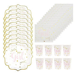 baby-shower-its-a-girl-party-pack-for-10-people|LLITSAGIRLPP|Luck and Luck| 1