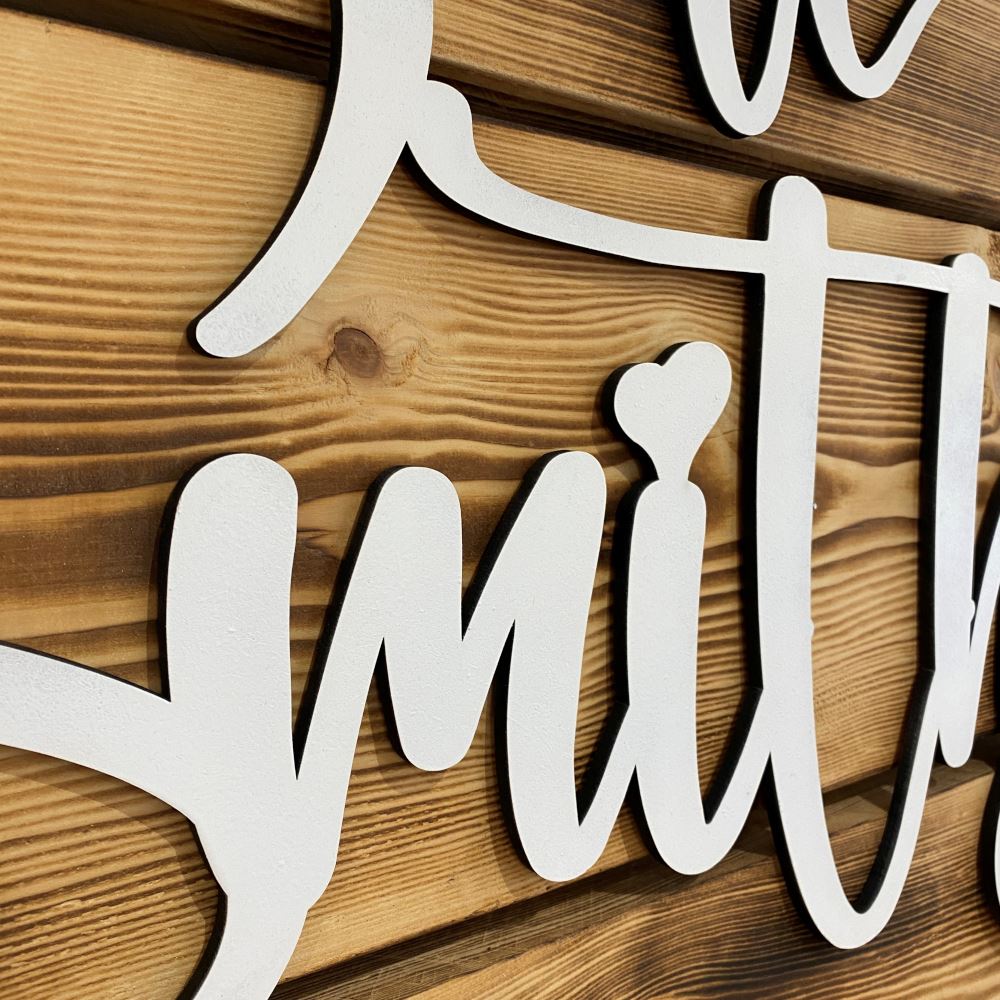 wooden-family-name-wedding-wall-sign|LLWWSURNAMEWALLD2|Luck and Luck| 3