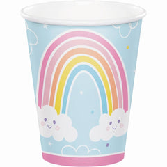 happy-rainbow-party-pack-napkins-plates-and-cups-x-8|HAPPYRAINPP1|Luck and Luck| 3