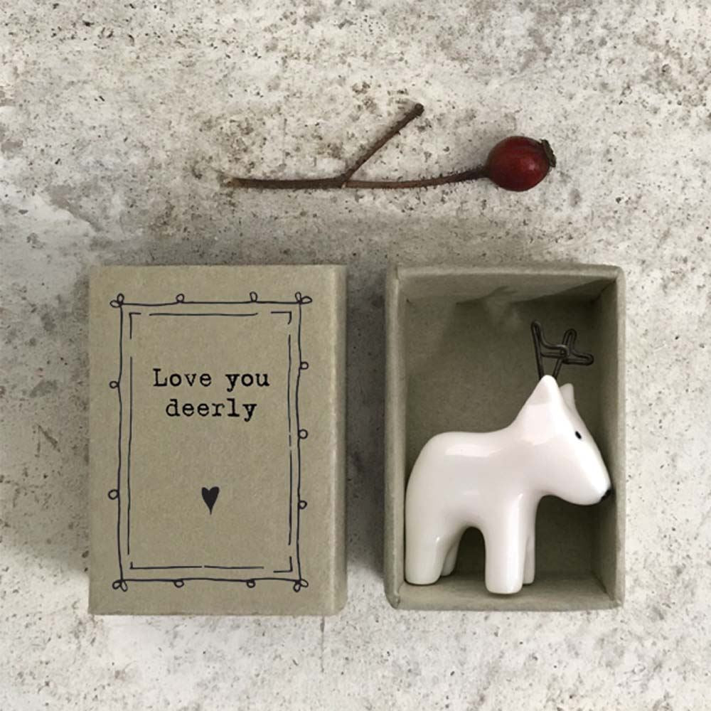 east-of-india-porcelain-matchbox-love-you-deerly-christmas-keepsake|5645|Luck and Luck|2