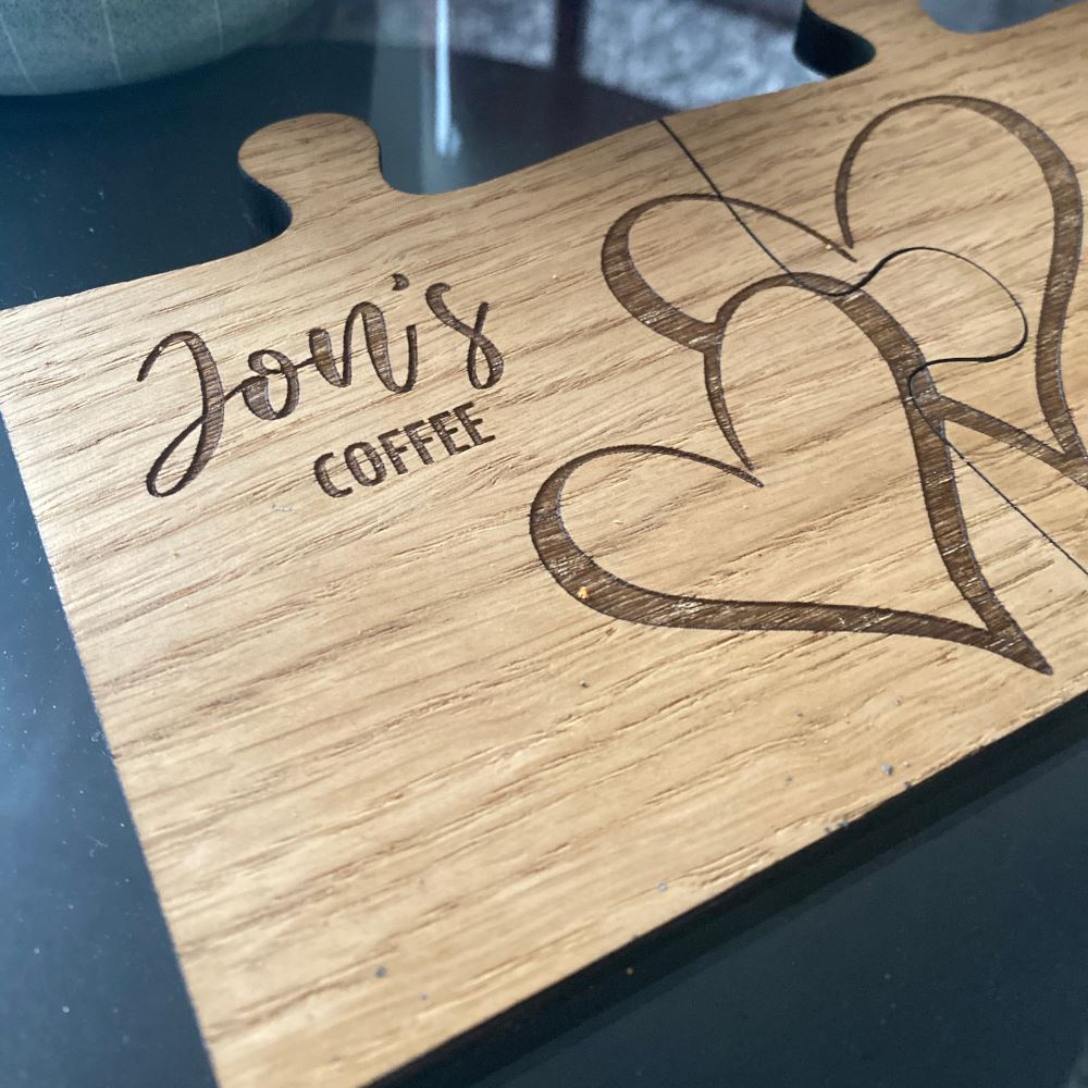wooden-personalised-jigsaw-coasters-gift-with-hearts-set-of-2|LLWWJIGHEARTCOASTERX2|Luck and Luck| 3