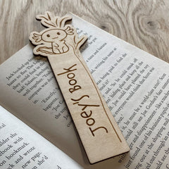 personalised-wooden-axolotl-bookmark-gift|LLWWAXBM|Luck and Luck|2