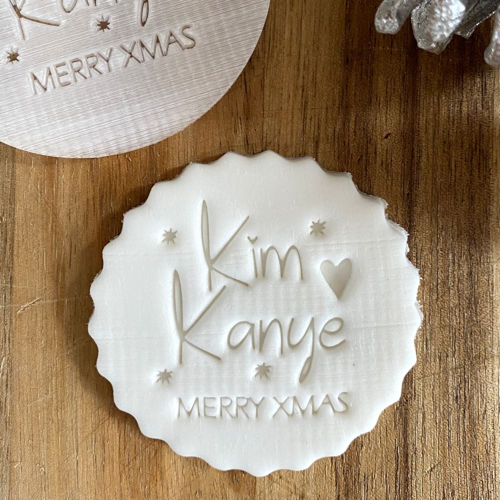 personalised-christmas-fondant-icing-embosser-merry-xmas-heart|LLWWXMASEMBOSSD8|Luck and Luck|2