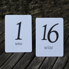 white-wedding-table-numbers-french-tent-fold-1-16-black-numbers|LLTNWFRATF|Luck and Luck| 1