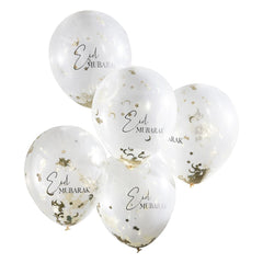 eid-mubarak-moon-and-star-confetti-eid-balloon-bundle-x-5|EID-111|Luck and Luck| 3