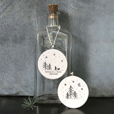 east-of-india-flat-porcelain-christmas-keepsake-bauble-winter-wonderland|6539|Luck and Luck| 1