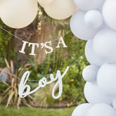 its-a-boy-baby-shower-card-bunting-2-x-1-5m|HEB-134|Luck and Luck| 1