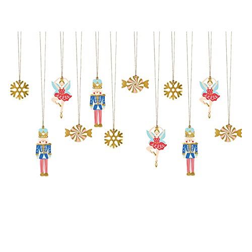 nutcracker-christmas-gift-tags-x-12|ZDZ21|Luck and Luck| 1