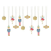 nutcracker-christmas-gift-tags-x-12|ZDZ21|Luck and Luck| 1