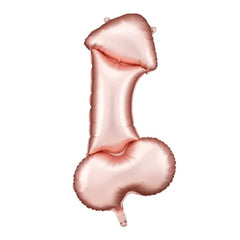 rose-gold-penis-willy-foil-balloon-hen-party-decoration|FB221|Luck and Luck|2