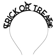 black-metal-trick-or-treat-halloween-headband|POI-103 |Luck and Luck| 3