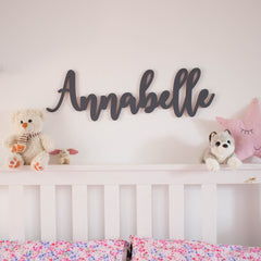 Personalised Wooden Name Sign, Childrens Wall Sign, Nursery Decoration, Girls Boys Bedroom Wall Names