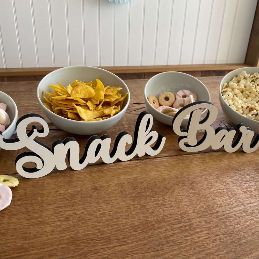 wooden-party-sign-snack-bar-birthday-wedding|LLWWSNMF1|Luck and Luck|2