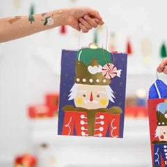 6-nutcracker-christmas-medium-paper-handled-gift-bags|TNP18|Luck and Luck| 1