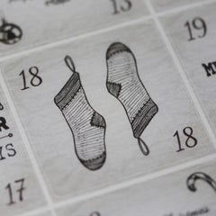 luck-and-luck-25-days-christmas-count-down-sticker-set-advent-xmas-craft-x-35|LLXS12DAY5|Luck and Luck| 3