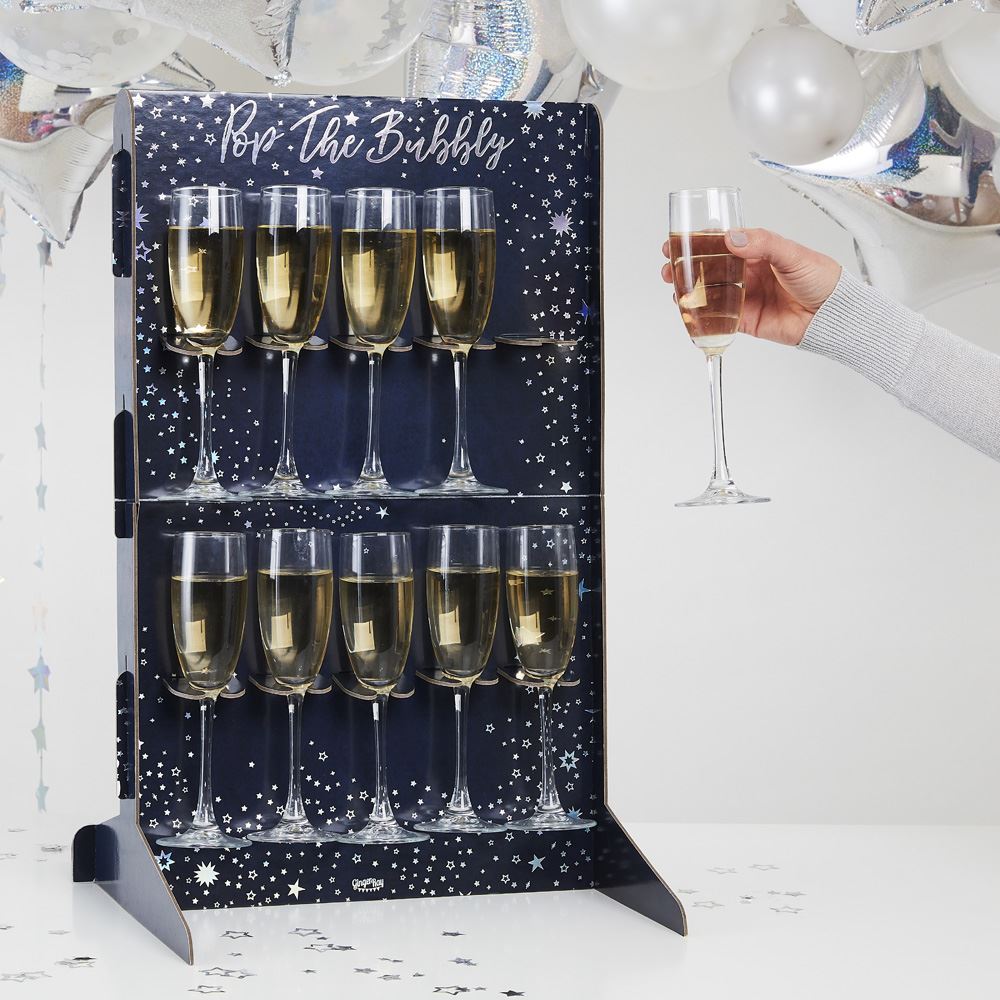 prosecco-drinks-wall-stand-pop-the-bubbly-iridescent-foiled-10-holders|SG129|Luck and Luck|2