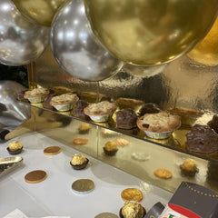 gold-party-treat-stand-gold-silver-balloons-wedding-christmas-party|LLWWNAVY227|Luck and Luck| 3