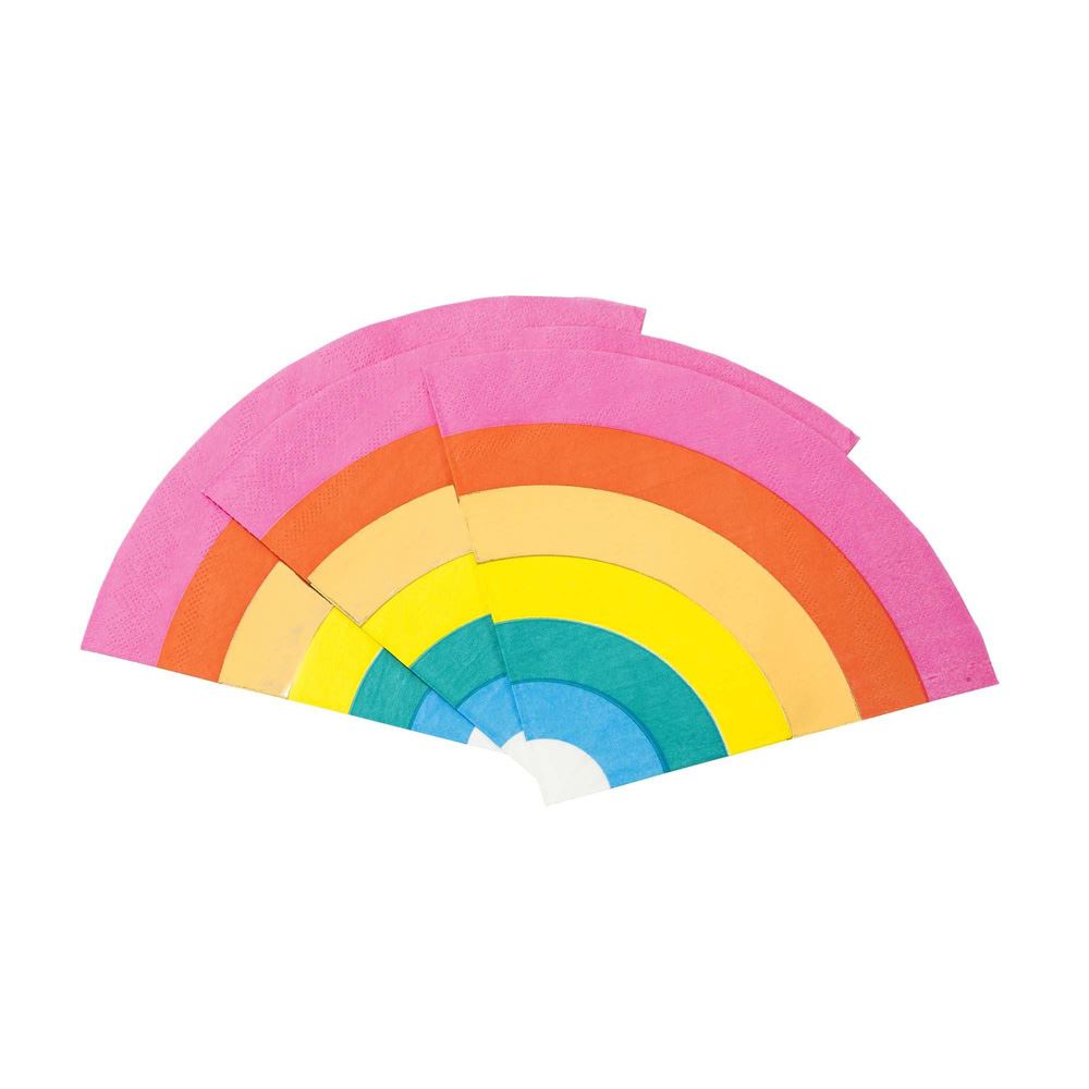 birthday-brights-rainbow-shaped-paper-party-napkins-x-16|RAINNAPKINRAIN|Luck and Luck|2