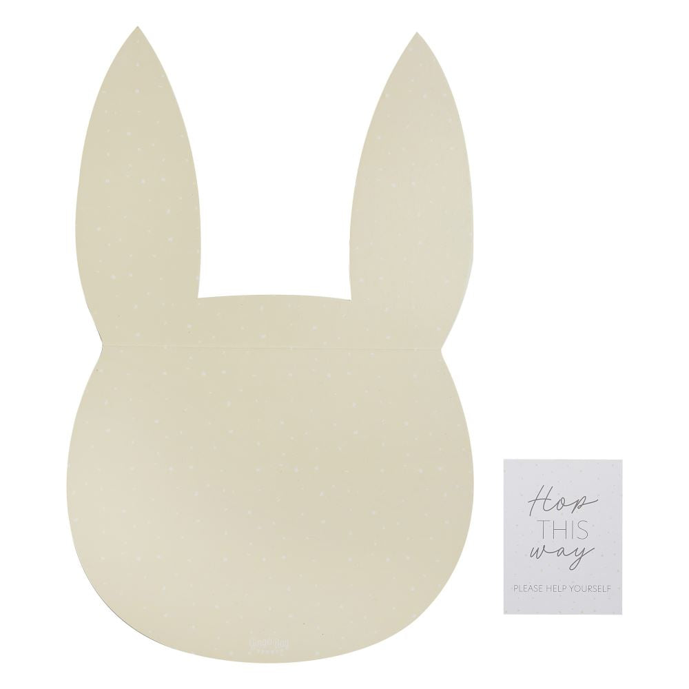 bunny-face-easter-grazing-board|EGG-237|Luck and Luck| 3