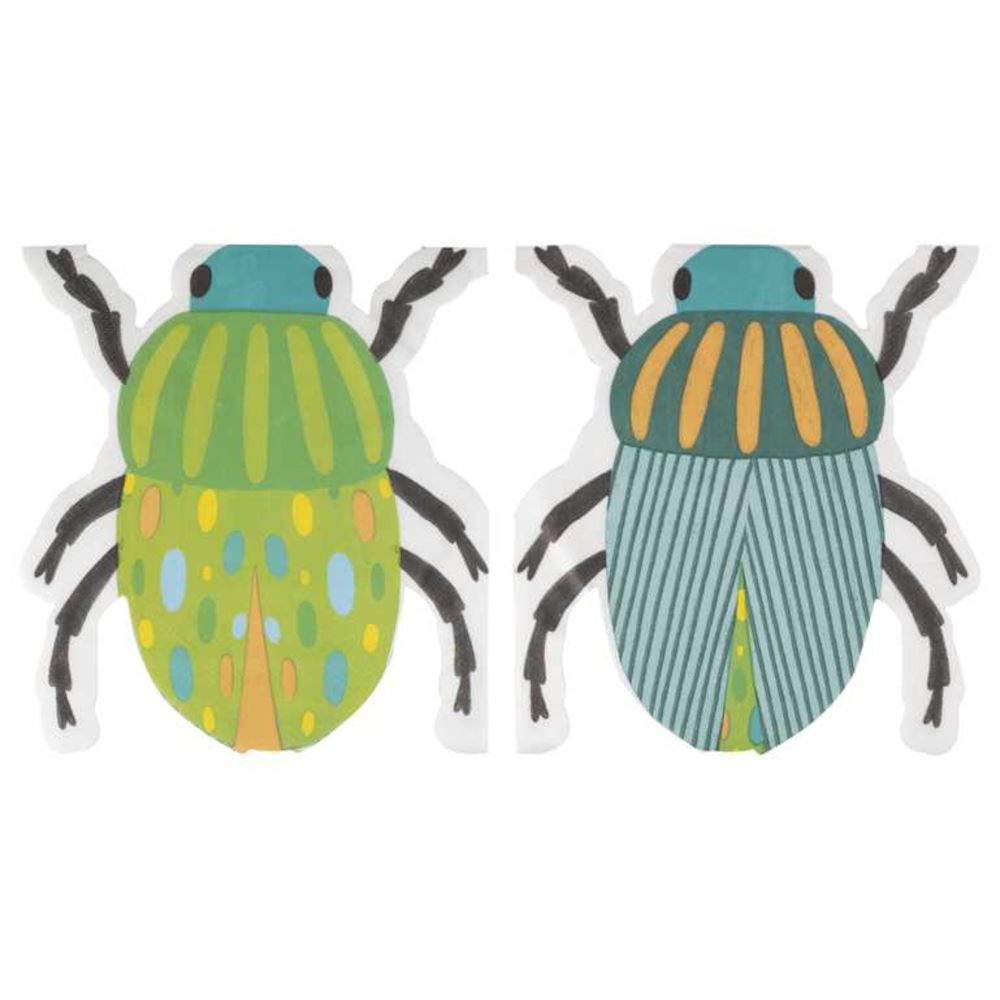 insect-bug-childrens-party-paper-napkins-x-16|BUG-104|Luck and Luck|2