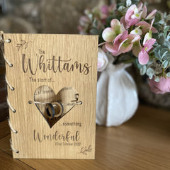 oak-veneer-personalised-wedding-card-keepsake-gift|LLWWWEDCARD|Luck and Luck|2