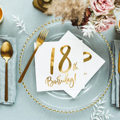 18th-birthday-paper-party-birthday-napkins-x-20-white-and-gold|SP337718008|Luck and Luck| 1