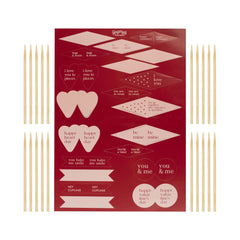 valentines-cupcake-paper-toppers-x-20|YOU-108|Luck and Luck| 3