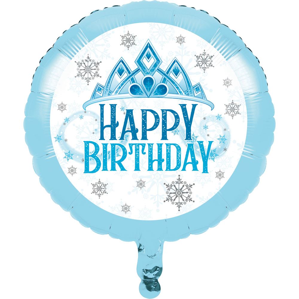 snow-princess-foil-balloon-frozen-birthday-party-18-inches|PC344421|Luck and Luck| 1