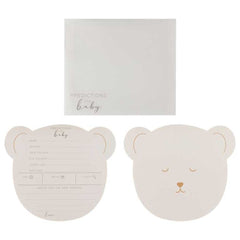 teddy-bear-baby-shower-advice-cards-prediction-game-x-10|TED-200|Luck and Luck|2