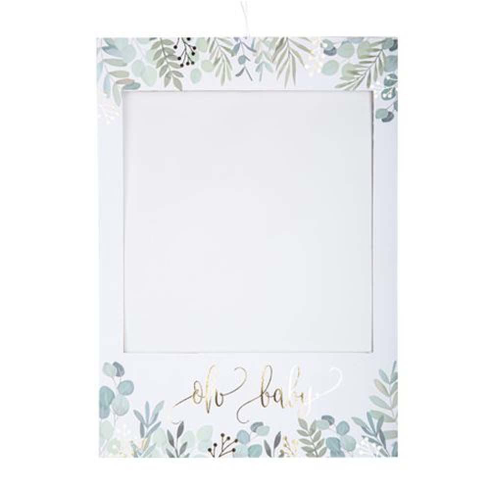 oh-baby-botanical-photo-booth-frame-baby-shower|90853|Luck and Luck|2