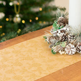gold-glitter-acorn-christmas-table-runner-28cm-x-3m|91180|Luck and Luck| 1