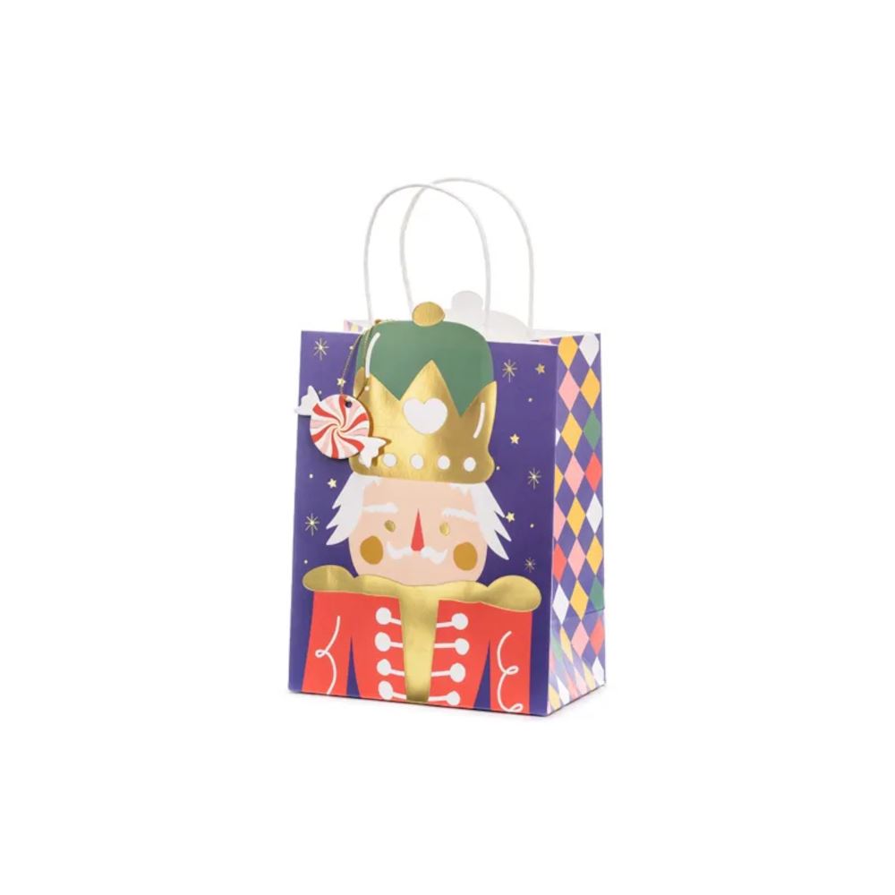 6-nutcracker-christmas-medium-paper-handled-gift-bags|TNP18|Luck and Luck| 4