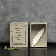east-of-india-mini-matchbox-feathers-will-appear-when-loved-ones|5661|Luck and Luck| 1