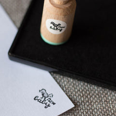 mini-rubber-craft-stamp-new-baby|MINI196|Luck and Luck| 1
