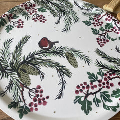 emma-bridgewater-christmas-norway-spruce-round-drinks-tray|EBX8000|Luck and Luck| 3