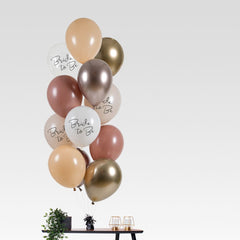 bride-to-be-mixed-pinks-silver-gold-hen-party-balloons-set-of-12|25162|Luck and Luck| 1