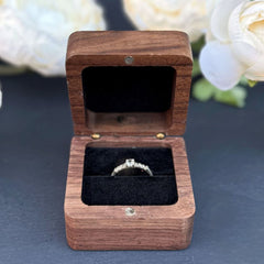 personalised-square-ring-box-with-1-ring-slot-black-insert-design-3|LLUVRB1BD3|Luck and Luck| 3