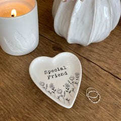 special-friend-floral-trinket-dish-10cm-keepsake-gift|PL023260|Luck and Luck| 1