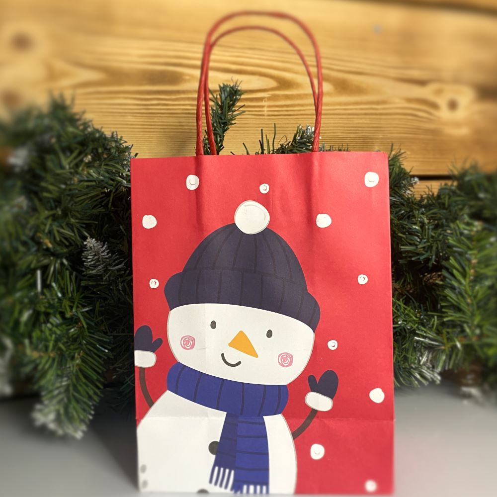 5-christmas-character-gift-bags-with-handles-snowman-santa-gonk|XM6516|Luck and Luck| 6