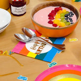 birthday-brights-rainbow-happy-birthday-paper-party-napkins-x-16|RAIN-NAPKIN-HB|Luck and Luck| 1