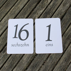 white-wedding-table-numbers-german-single-card-1-16-black-numbers|LLTNWGER|Luck and Luck| 3