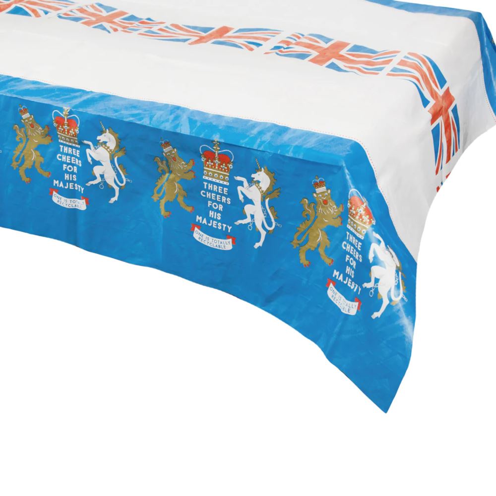 kings-coronation-paper-table-cover-180cm-x-120cm|ROYALTCOVER|Luck and Luck| 1