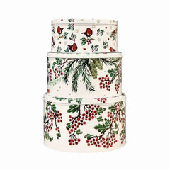 emma-bridgewater-hawthorn-berries-christmas-set-of-3-round-cake-tins|EBX3146|Luck and Luck| 3
