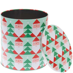 santa-claus-christmas-cookie-tin|400147|Luck and Luck|2
