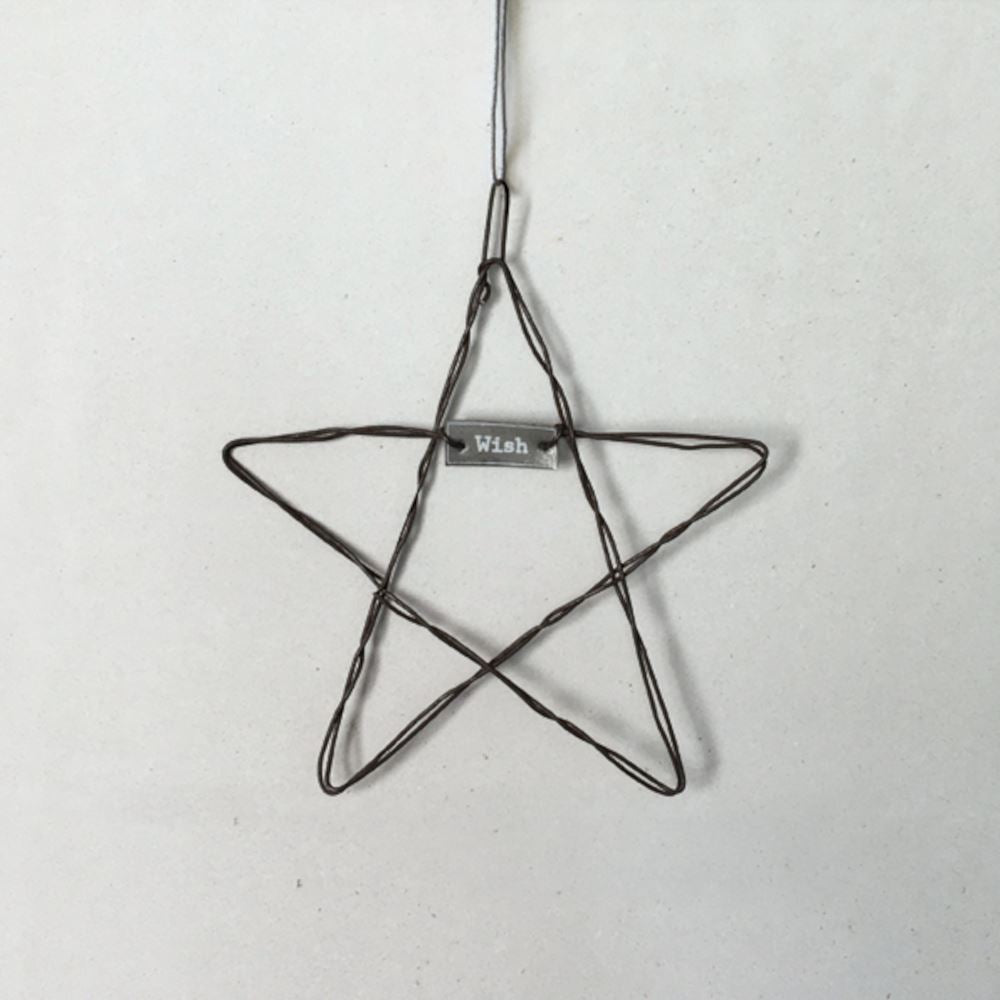 3-east-of-india-rustic-hanging-stars-christmas-decoration|LLSETOF3EOIS|Luck and Luck| 3